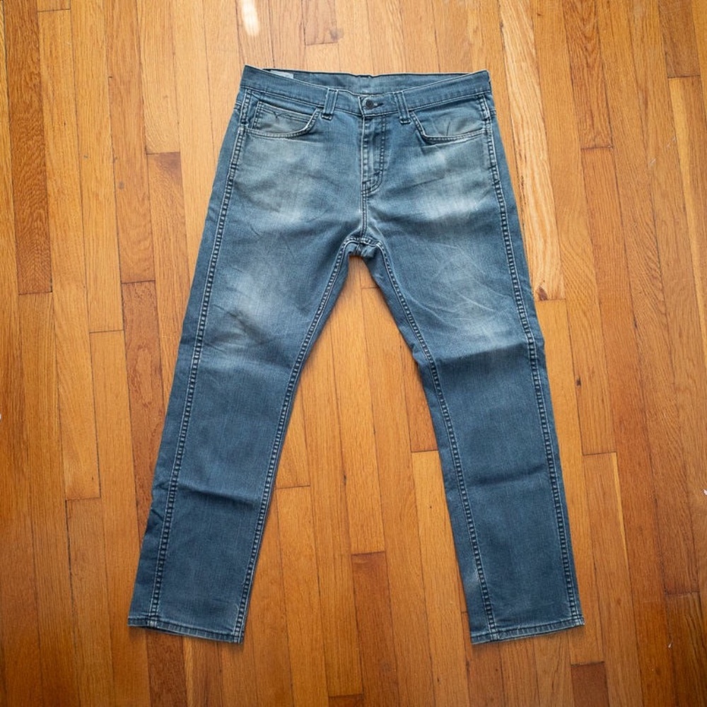 Levis 513 denim jeans, Men's 33x32 - blue - Slim / Straight cut